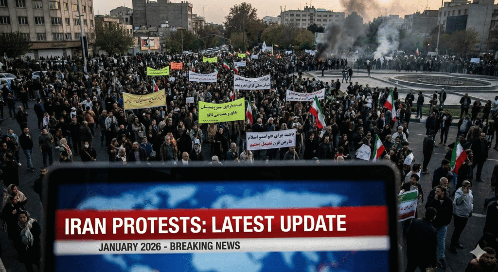 Iran Crisis 2026: ईरान में गृहयुद्ध जैसे हालात और अमेरिका-इजराइल की चेतावनी