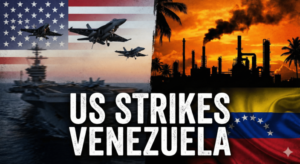 अमेरिका का वेनेजुएला पर भीषण हमला